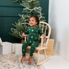 Printed Toddler Pajama Set in Mistletoe