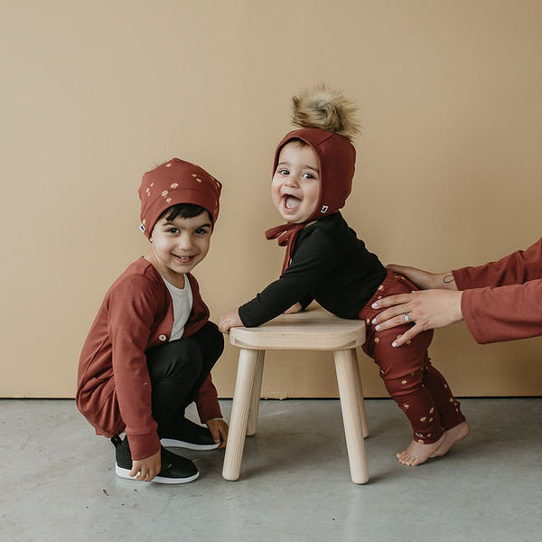 Burgundy 2025 toddler leggings