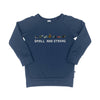 'Small & Strong' Pullover | Navy