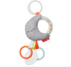 Silver Lining Cloud Rattle Moon Stroller Toy