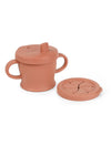 Haakaa Silicone Sip N Snack Cup - Rust