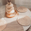 Rattan Charger Placemat white wash