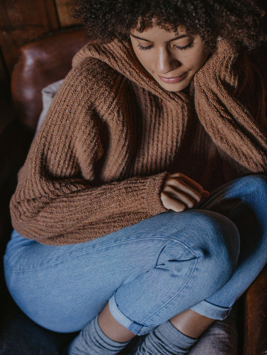 Women's Knit Hoodie - Mike & Jojo Baby Boutique