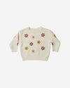 Cassidy Sweater Flowers