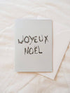 Merry Christmas Spruce Greeting Card (French)