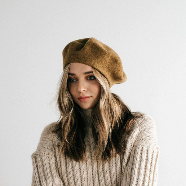 Sophie Beret - Camel - Mike & Jojo Baby Boutique display picture 3
