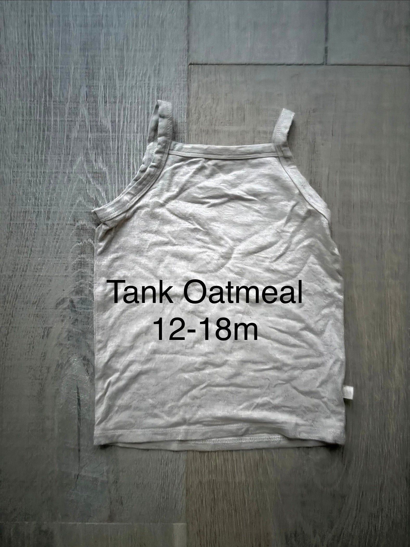 J&L Tank Oatmeal 12-18m