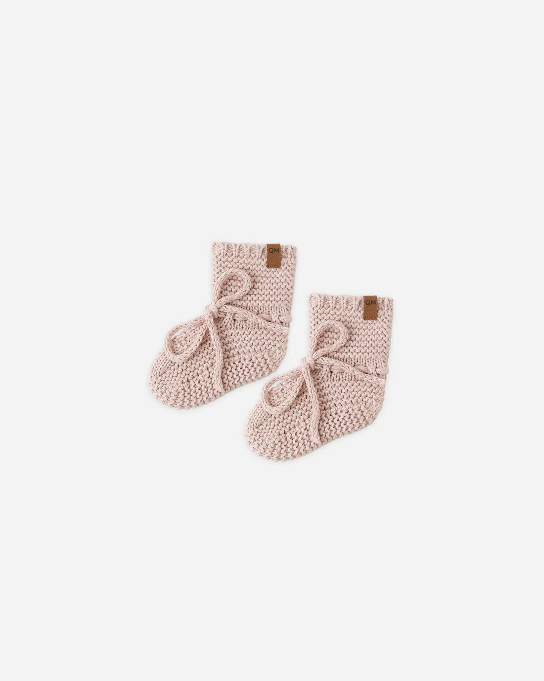 Knit Booties Blush