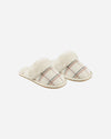 Slippers Holiday Plaid