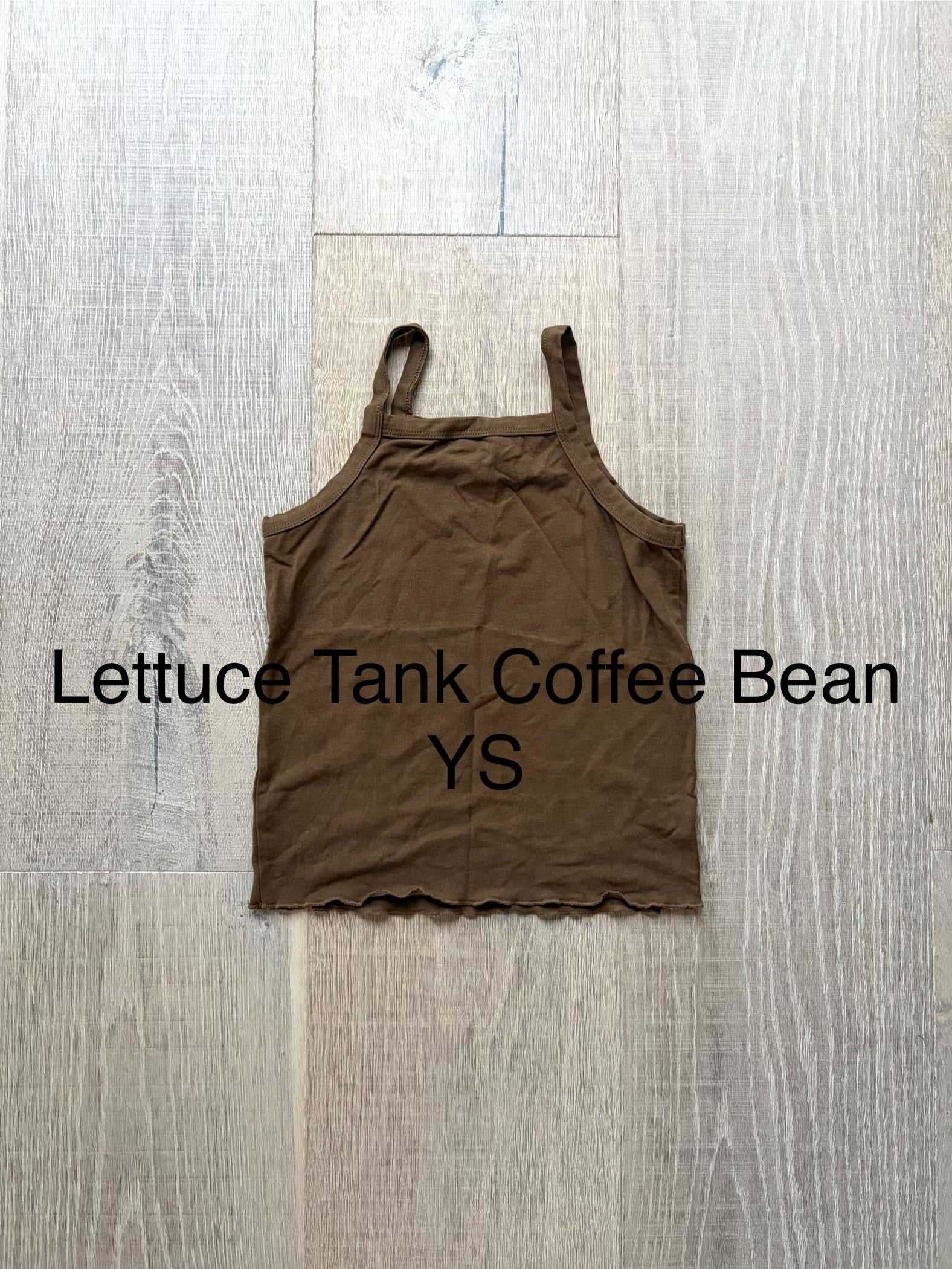 J&L Lettuce Tank Coffee Bean YS