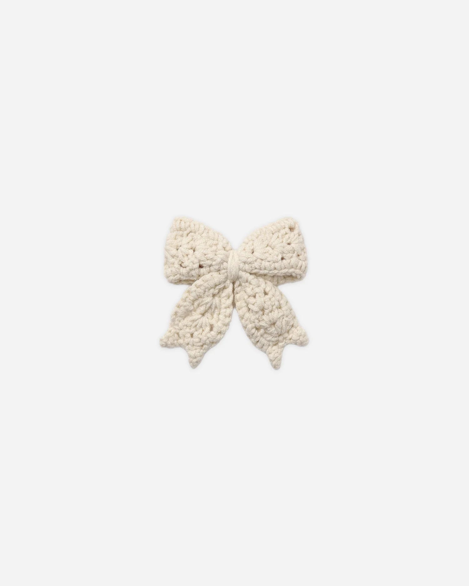 Crochet Bow Natural