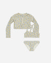 Crop Rashguard Set Bloom