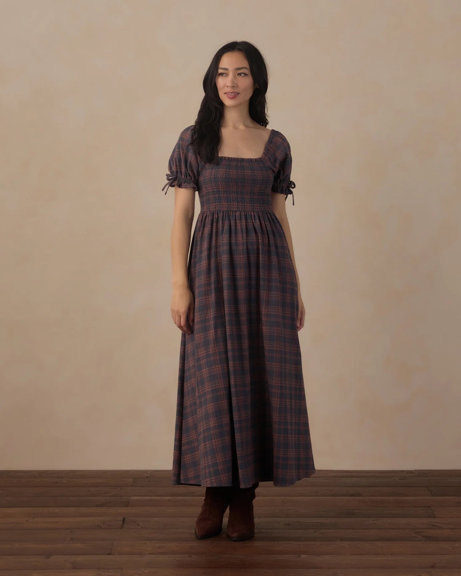 Women's Dallas Dress Midnight Plaid