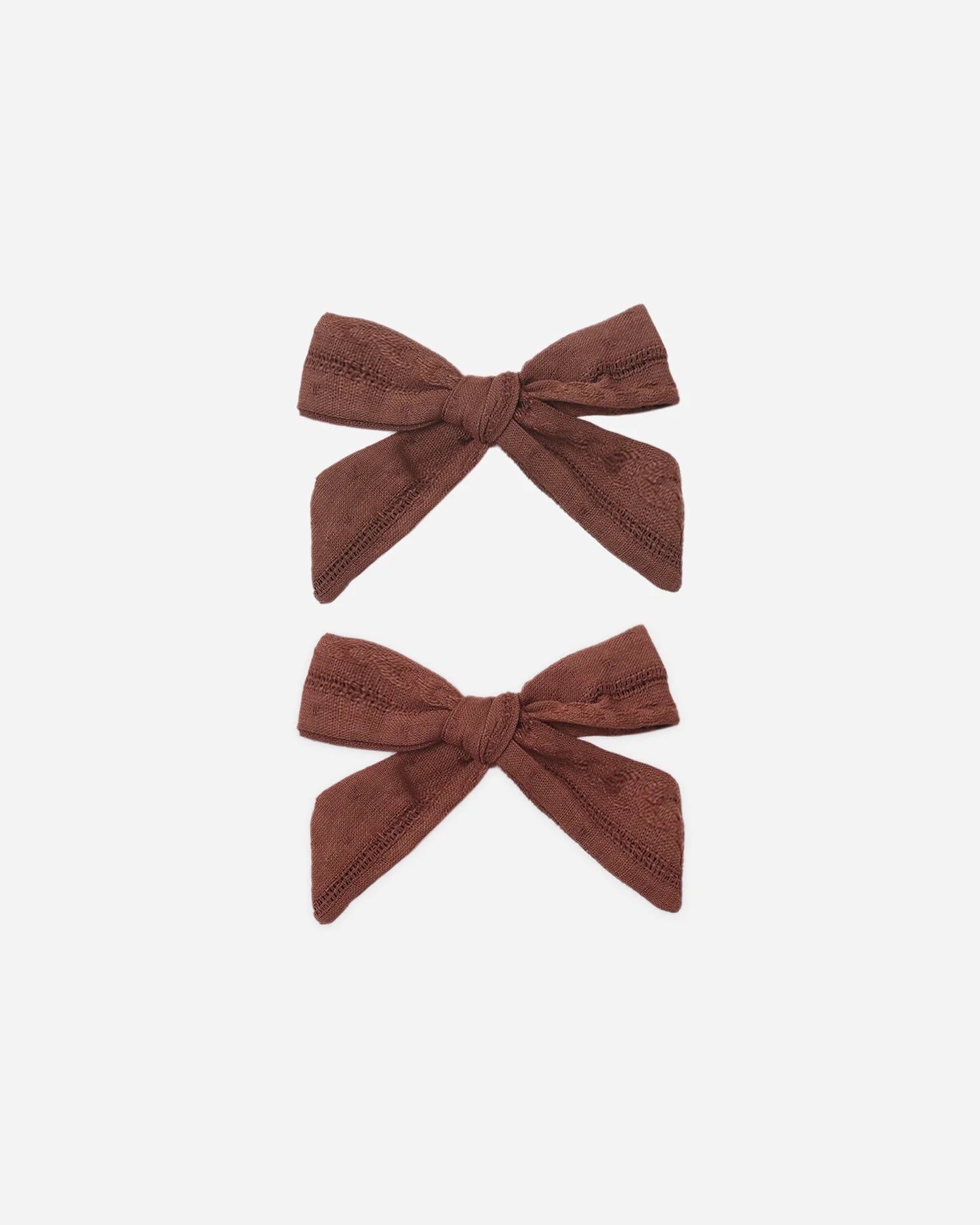 Bows, Set Of 2 Mulberry