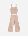 Fuzzy Knit Set Blush