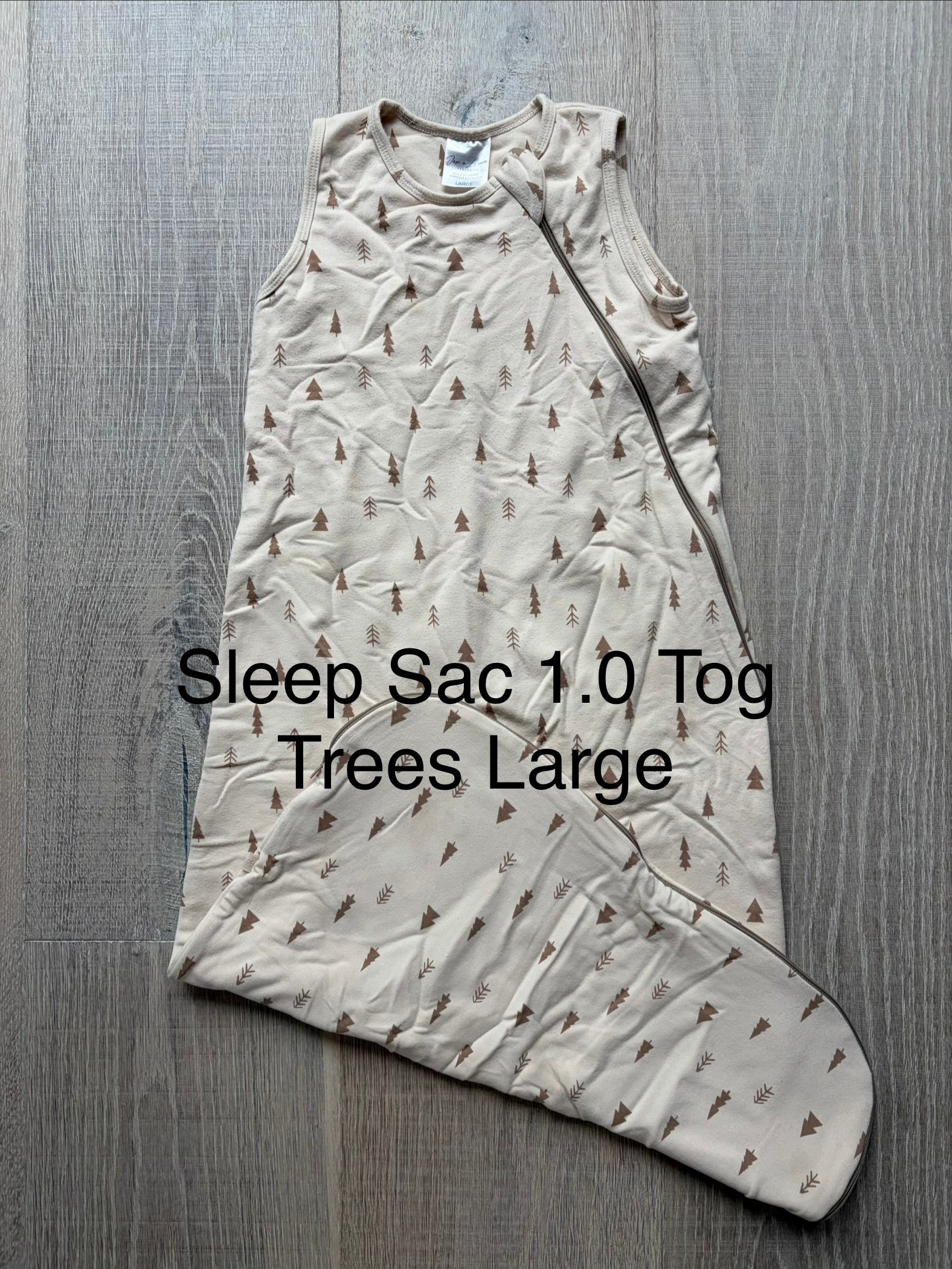 J&L Sleep Sac 1.0 Tog Trees Large