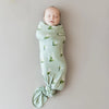 Swaddle Blanket in Thyme Lily