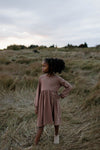 Youth Empire Dress Bronzed Rose
