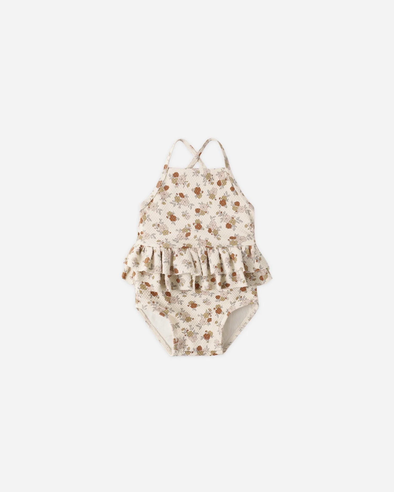 Ruffled One-Piece Swimsuit Bloom