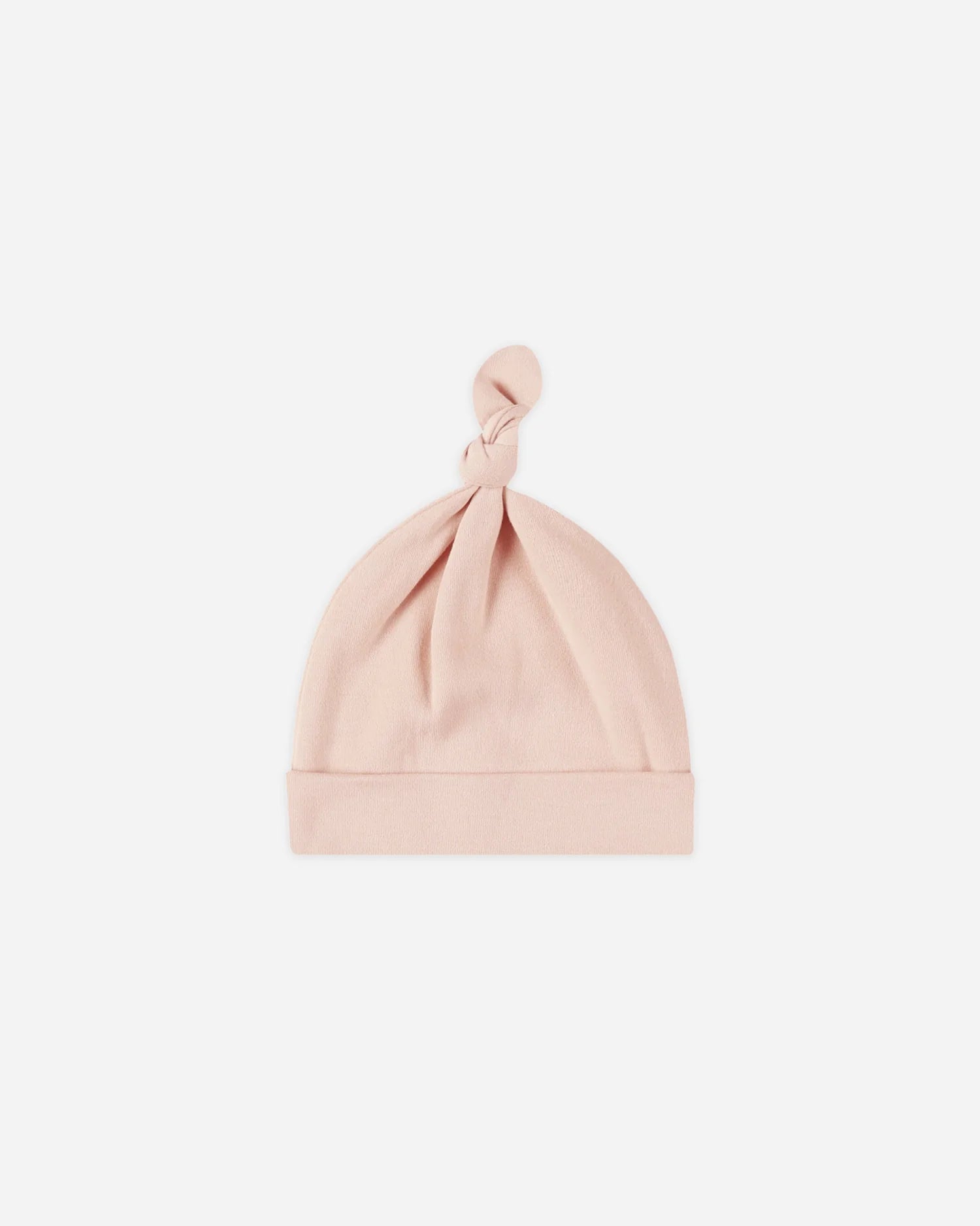Bamboo Knotted Baby Hat Dusty Rose