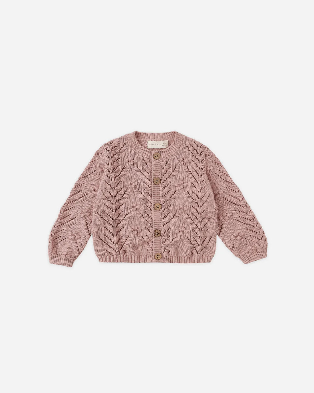 Knit Cardigan Mauve