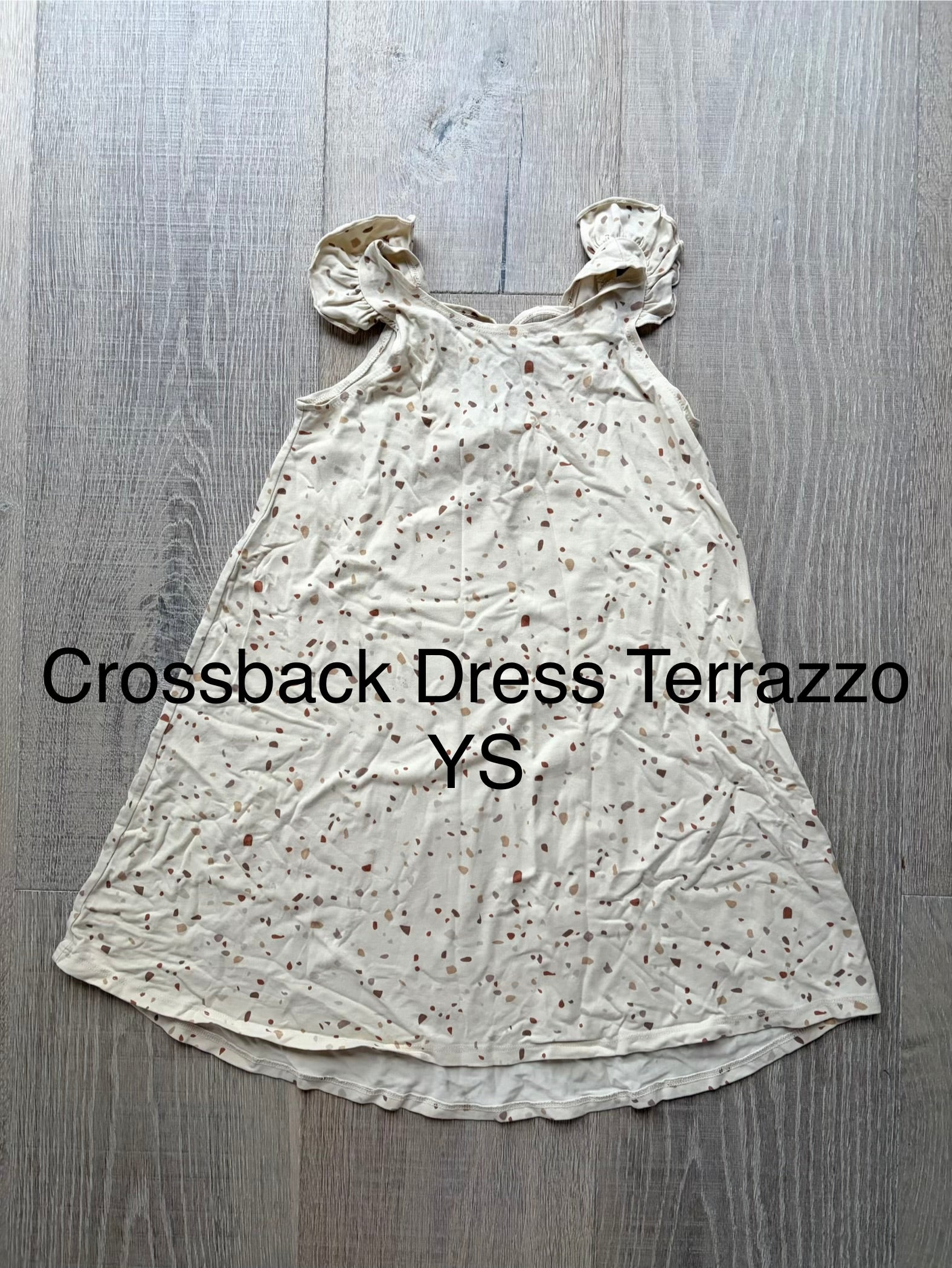 J&L Crossback Dress Terrazzo YS