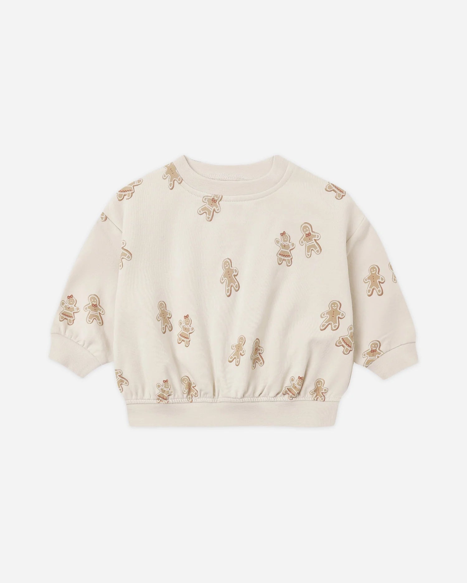 Relaxed Fleece Sweatshirt Gingerbread