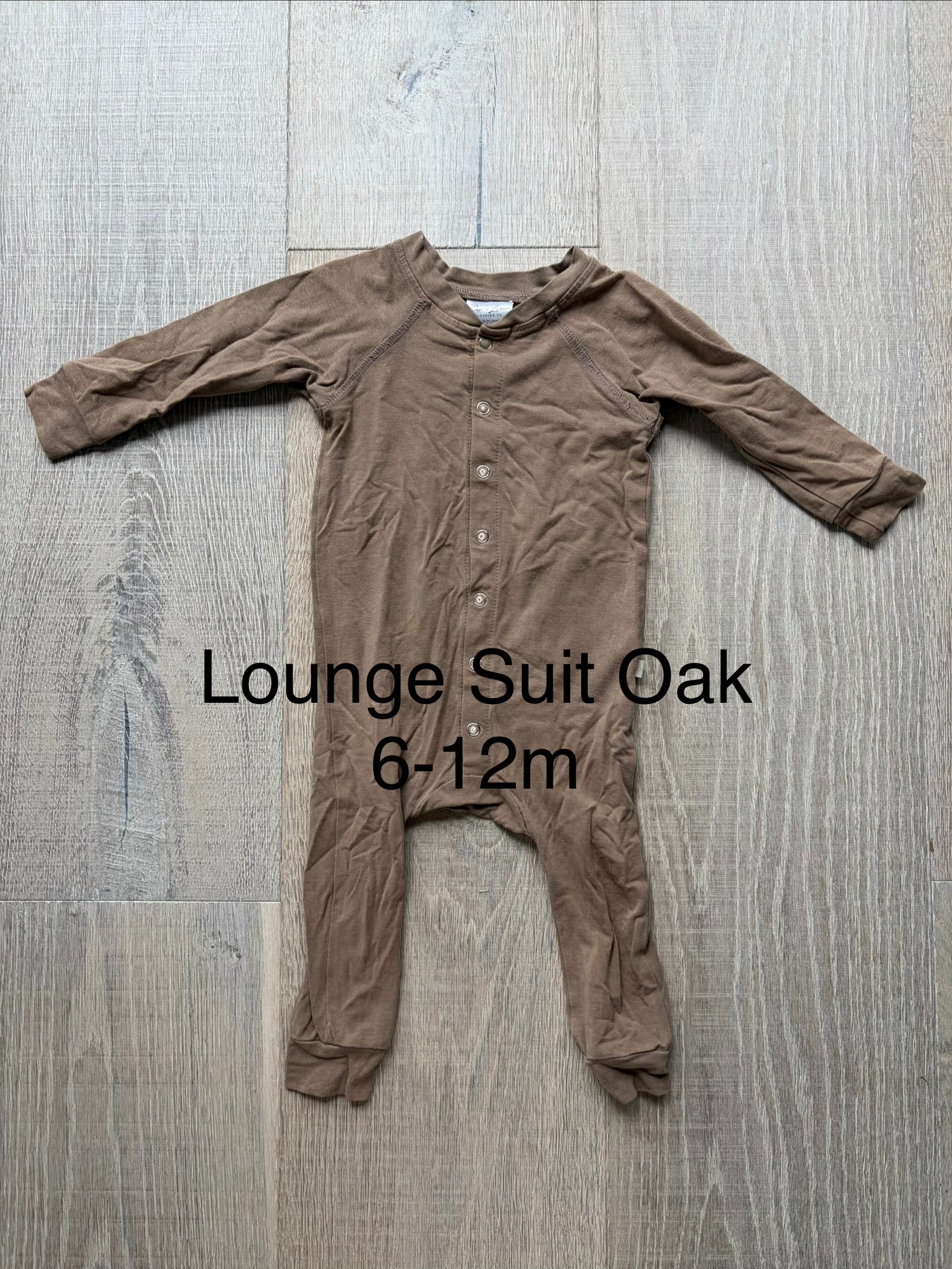 J&L Lounge Suit Oak 6-12m