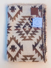 Baby Blanket Brown Aztec