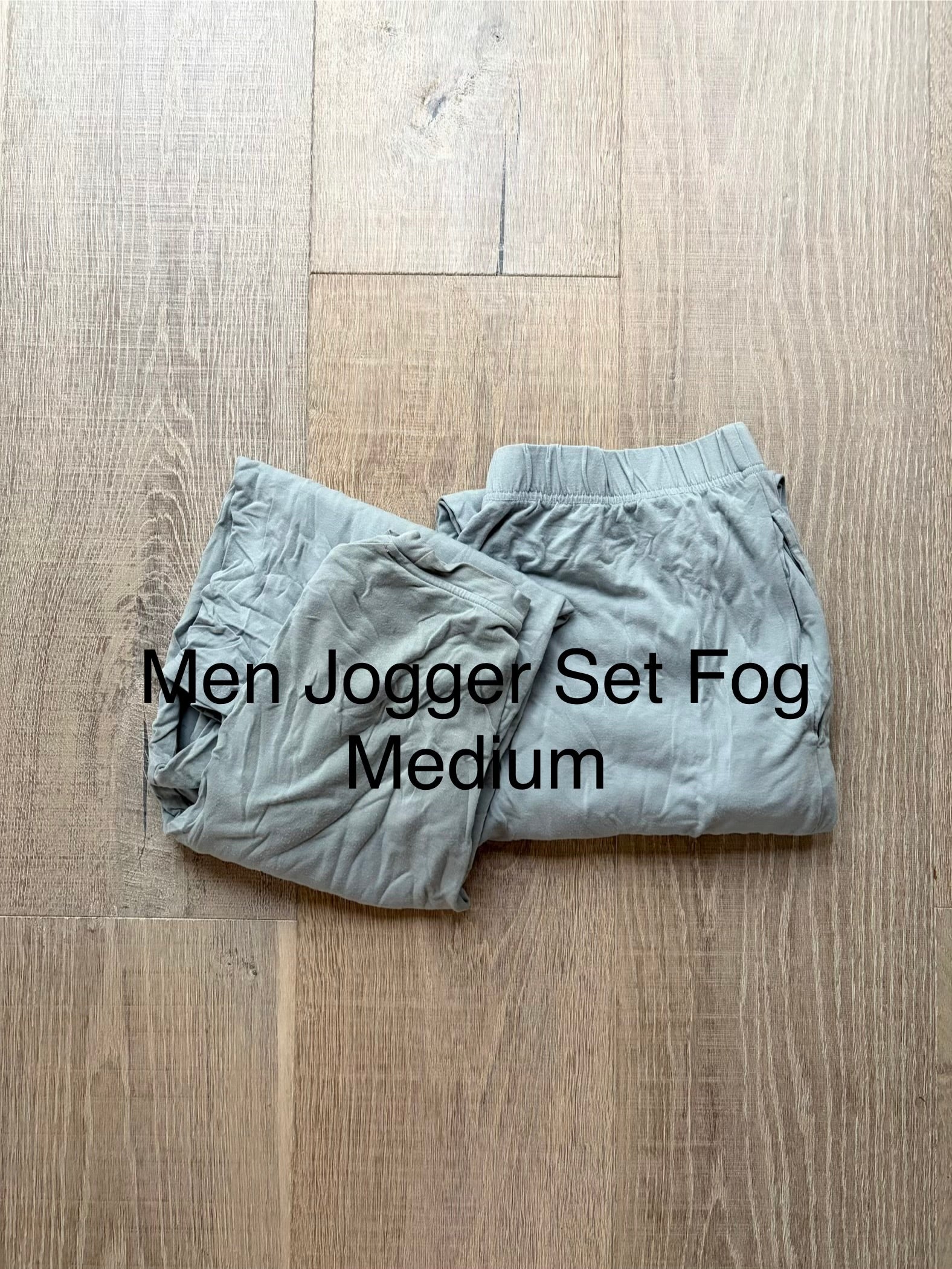 Kyte Men Jogger Set Fog Medium