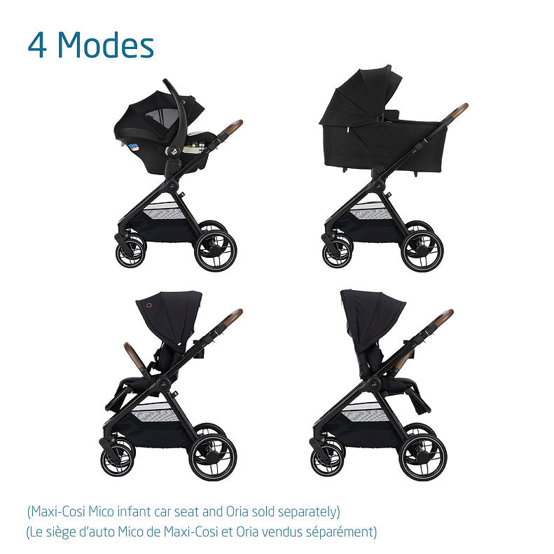 maxi cosi oxford stroller Maxi Cosi Oxford Stroller - Essential Black