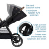 Oxford Stroller - Essential Black