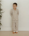 Long Sleeve Pajamas Holiday Plaid