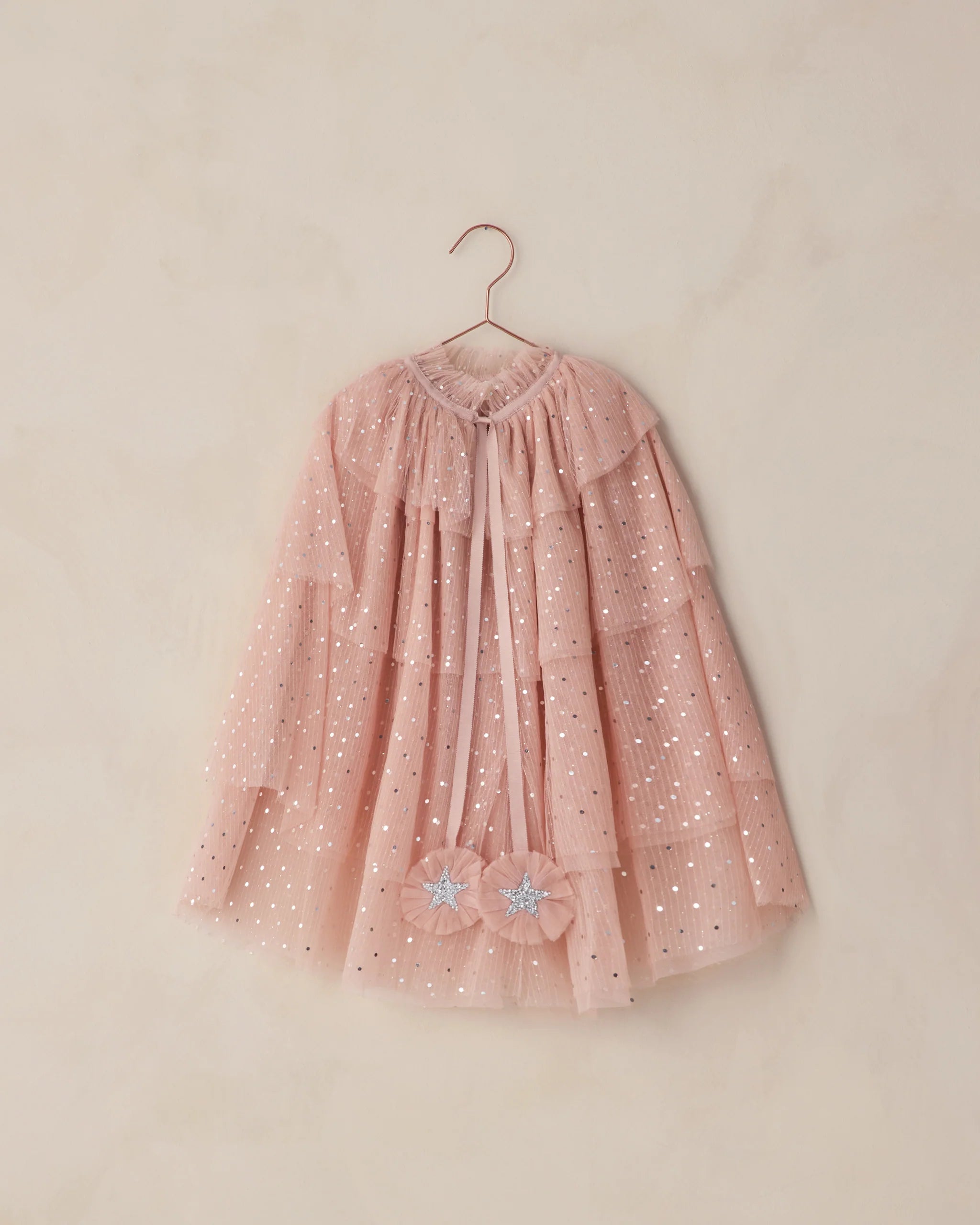 Tulle Cape Rose