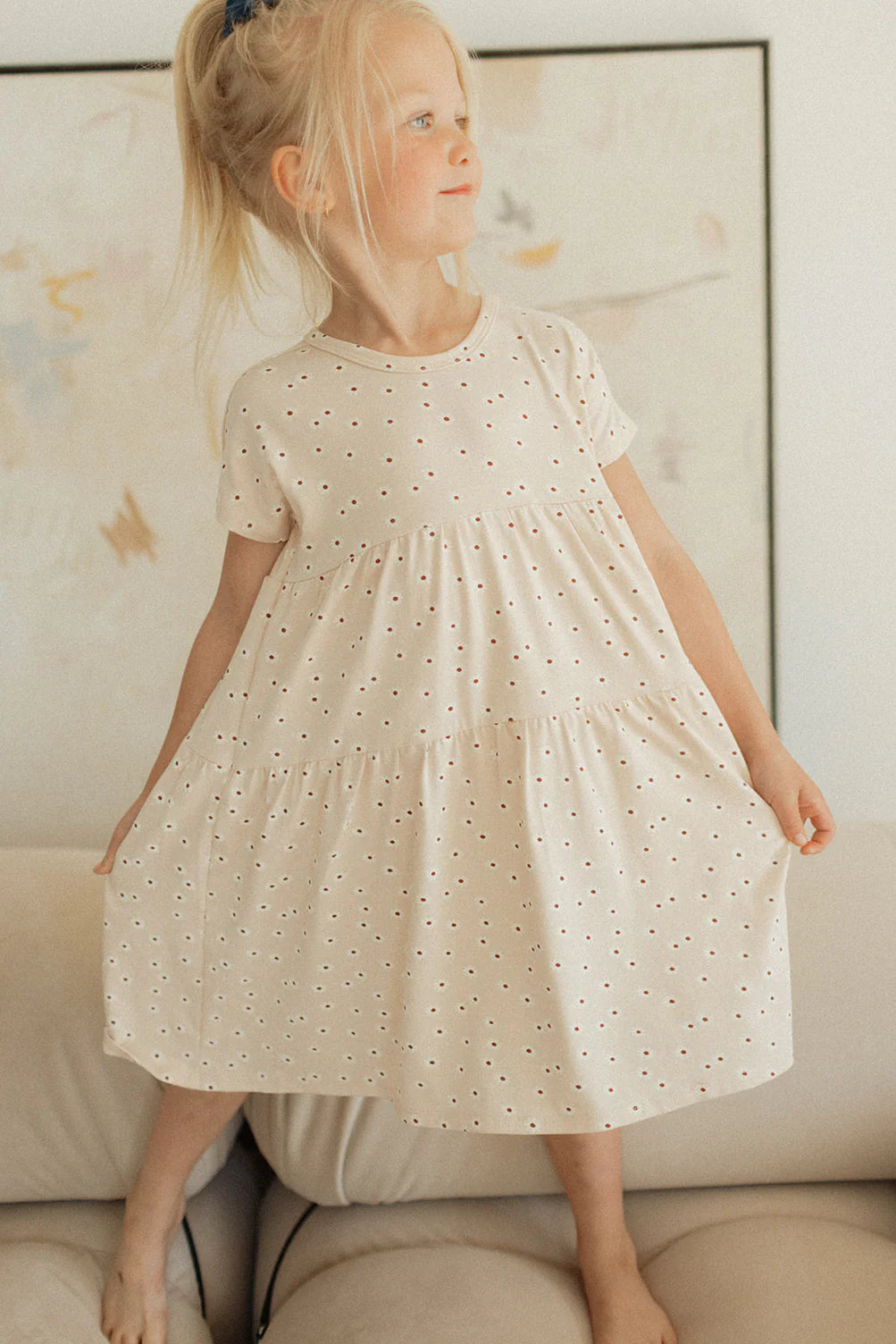 Double Ruffle Dress Daisy Dreams