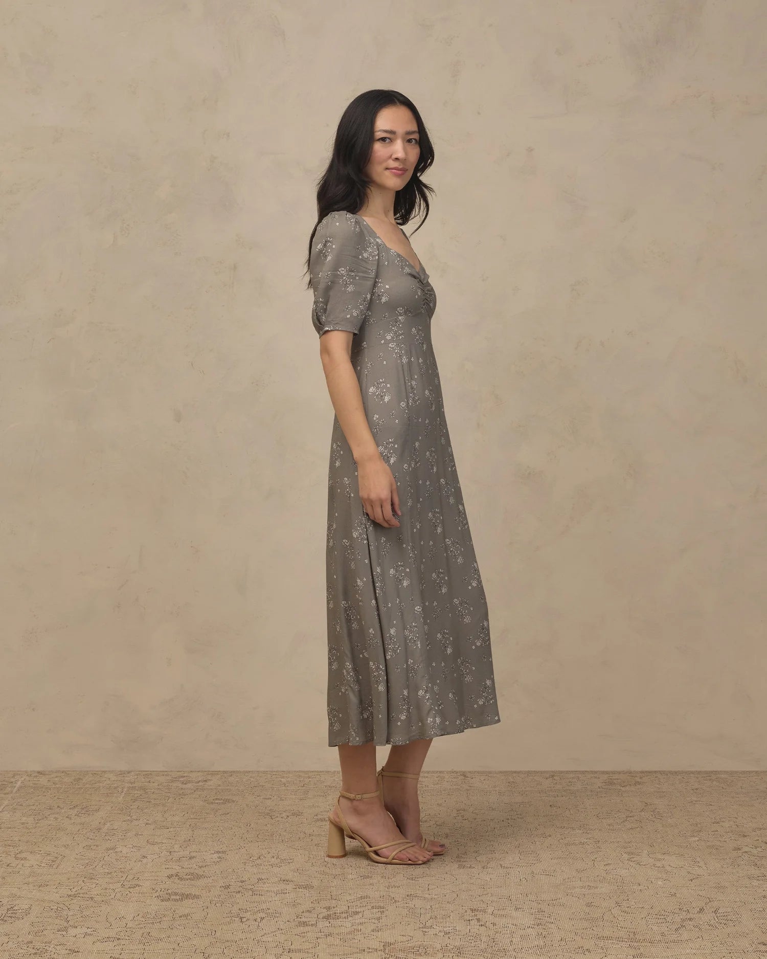 Violet Dress Eucalyptus Fall Floral
