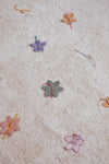 Washable Play Rug Wildflowers 4' x 5' 3"