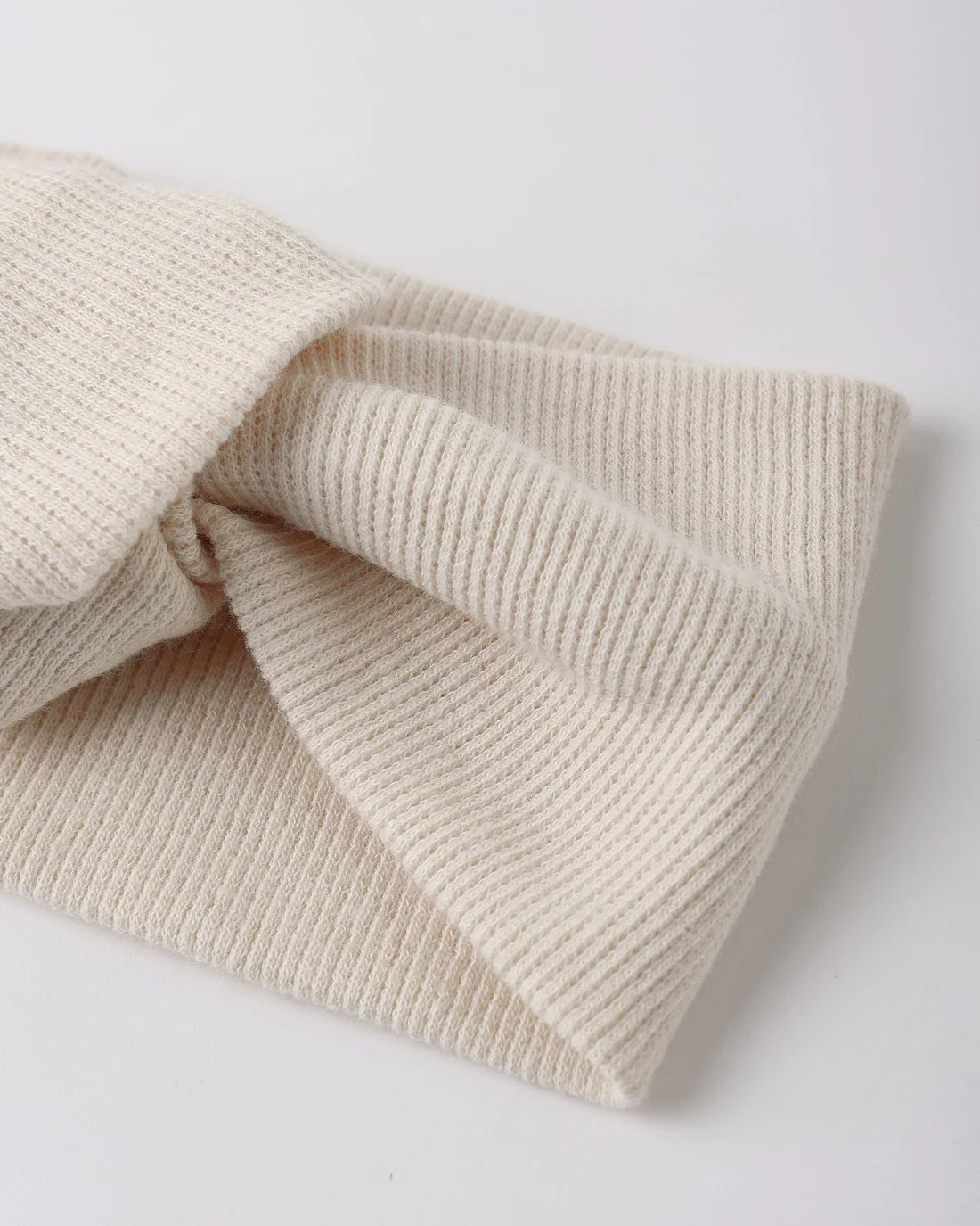 Knotted Headband Ecru