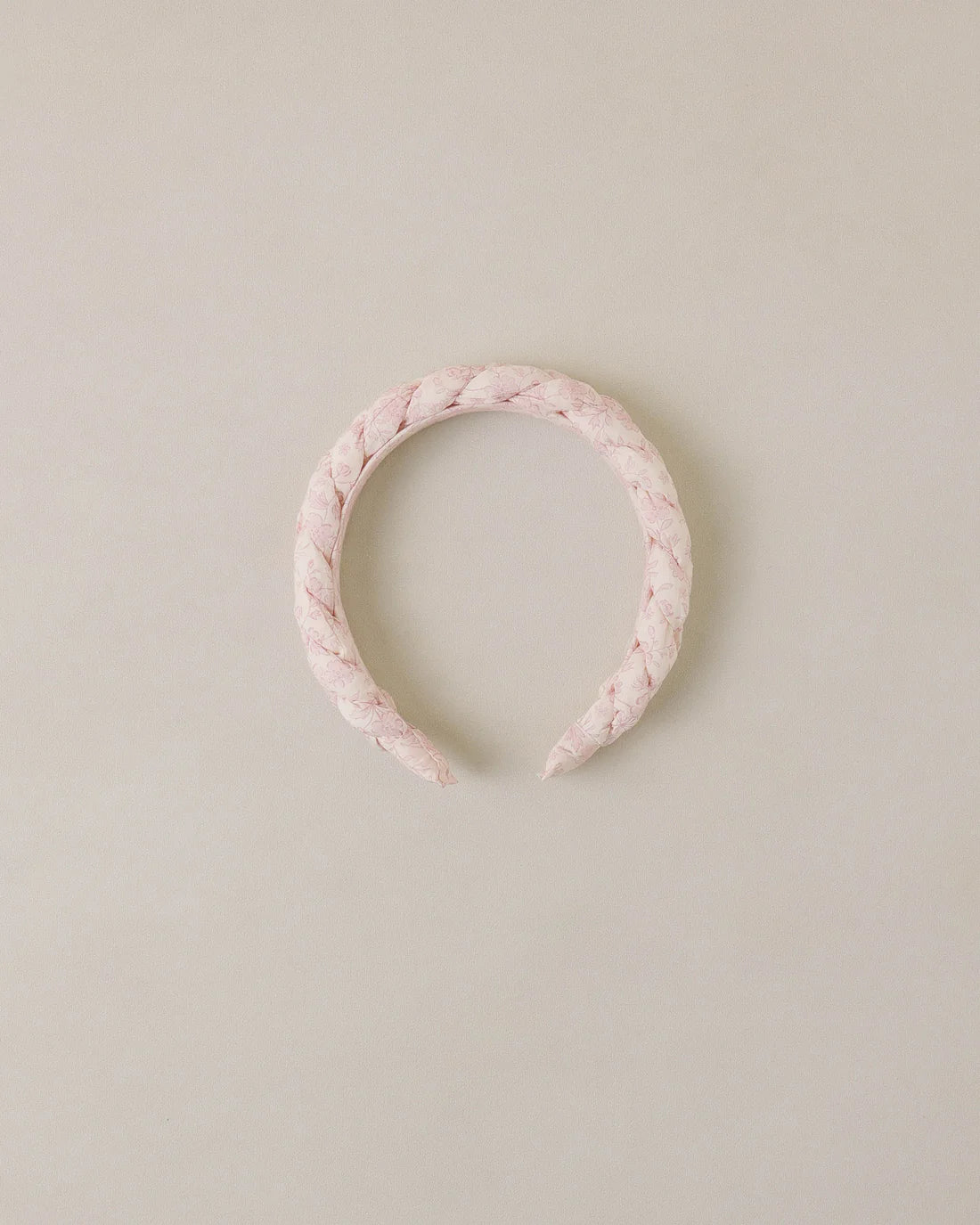 Braided Headband Lavender Floral