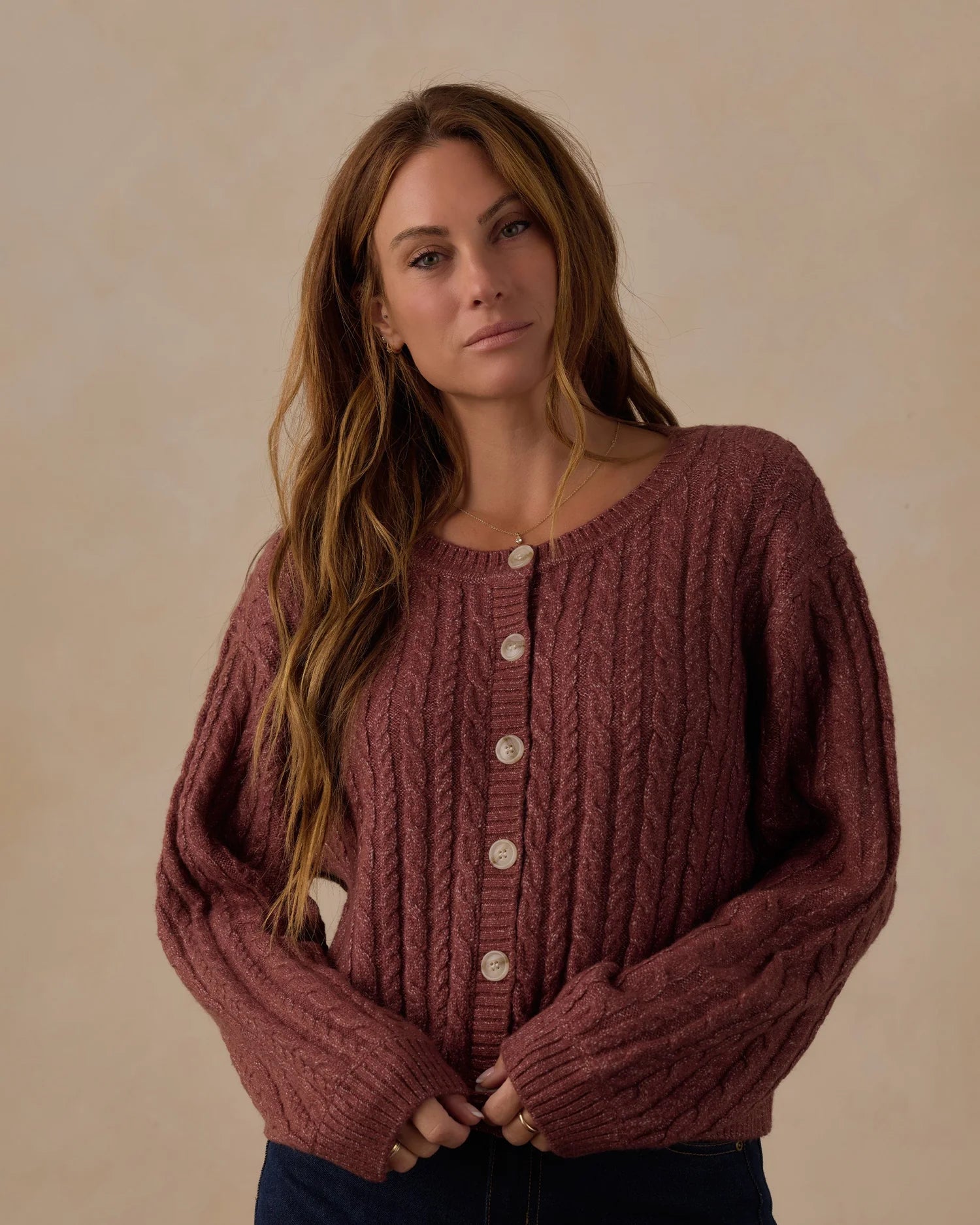 Women's Cheyenne Cardigan Mulberry