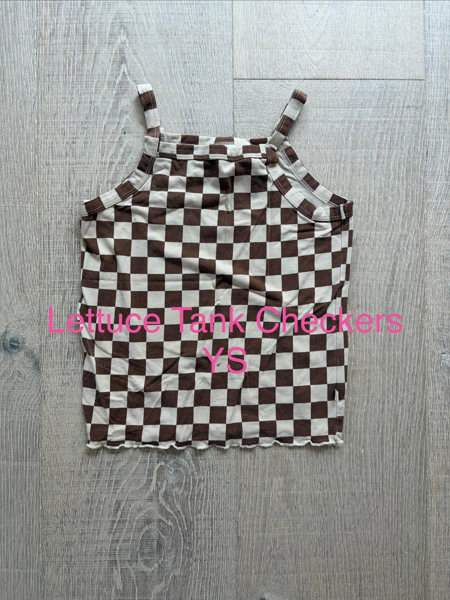 J&L Lettuce Tank Checkers YS