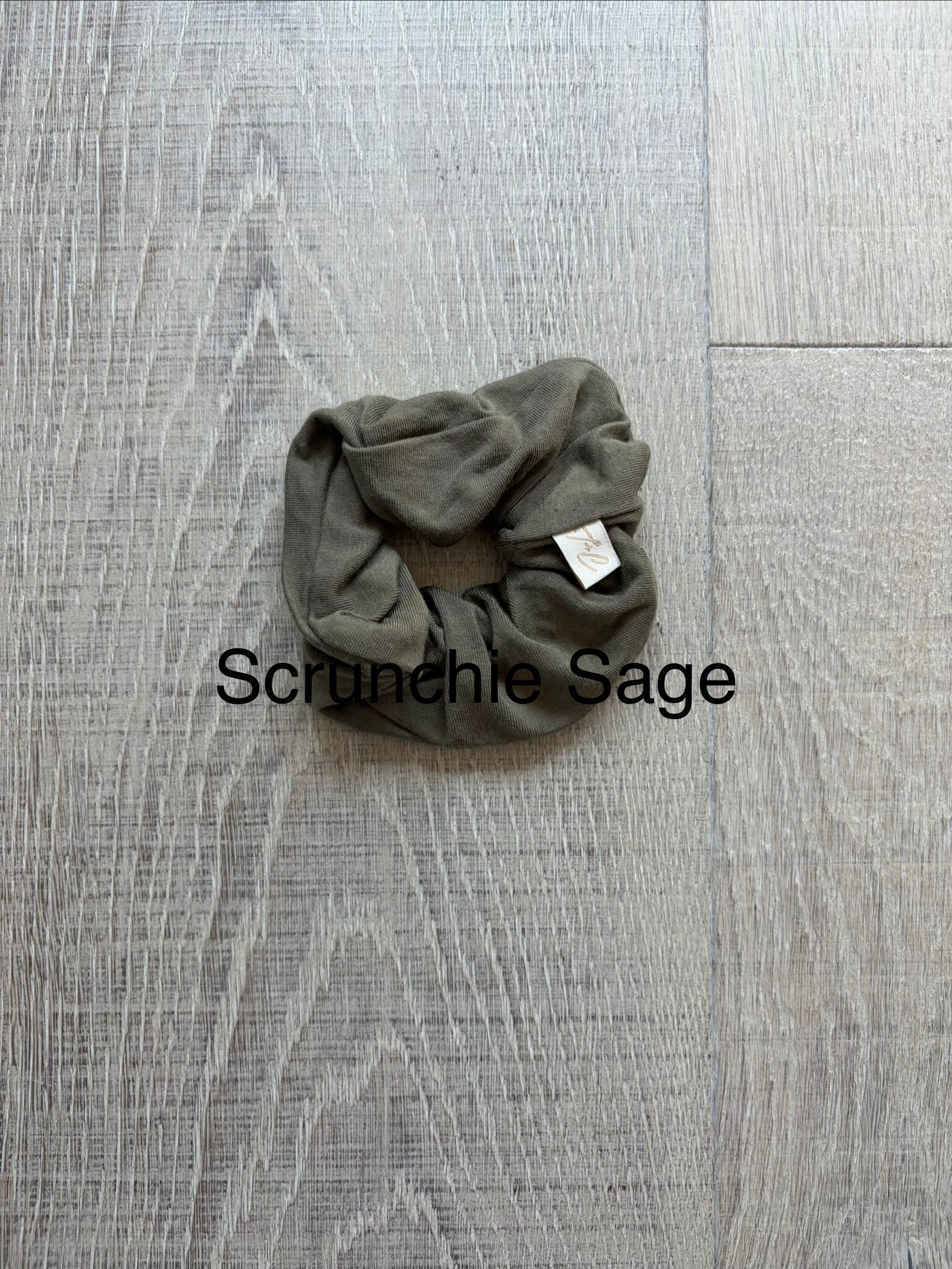 J&L Scrunchie Sage