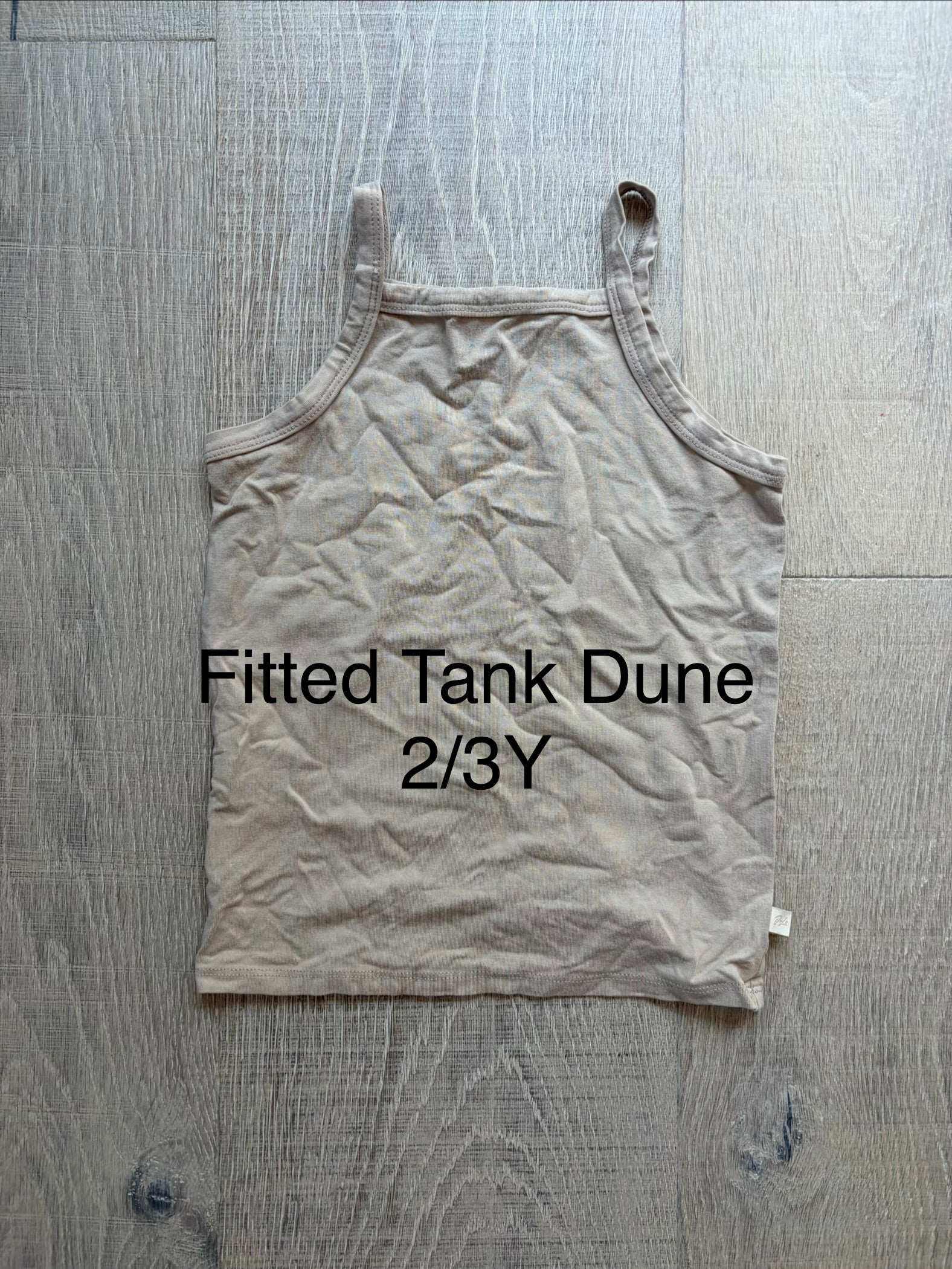 J&L Fitted Tank Dune 2/3Y