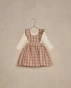 Agatha Dress Copper Plaid