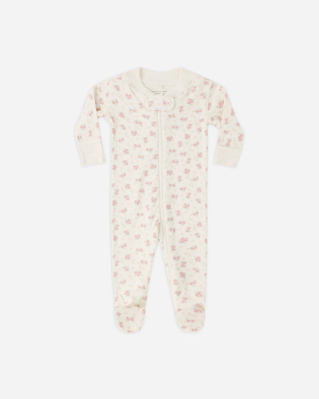 Zip Long Sleeve Sleeper Footie Flower Field