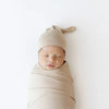 Swaddle Blanket in Almond