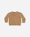 Knit Sweater Speckled Golden