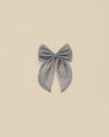 Oversized Bow Vintage Blue