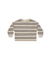 Relaxed Long Sleeve Vintage Stripe