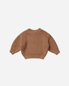Chunky Knit Sweater Cinnamon
